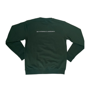 Discipline Oversized Crewneck - Green