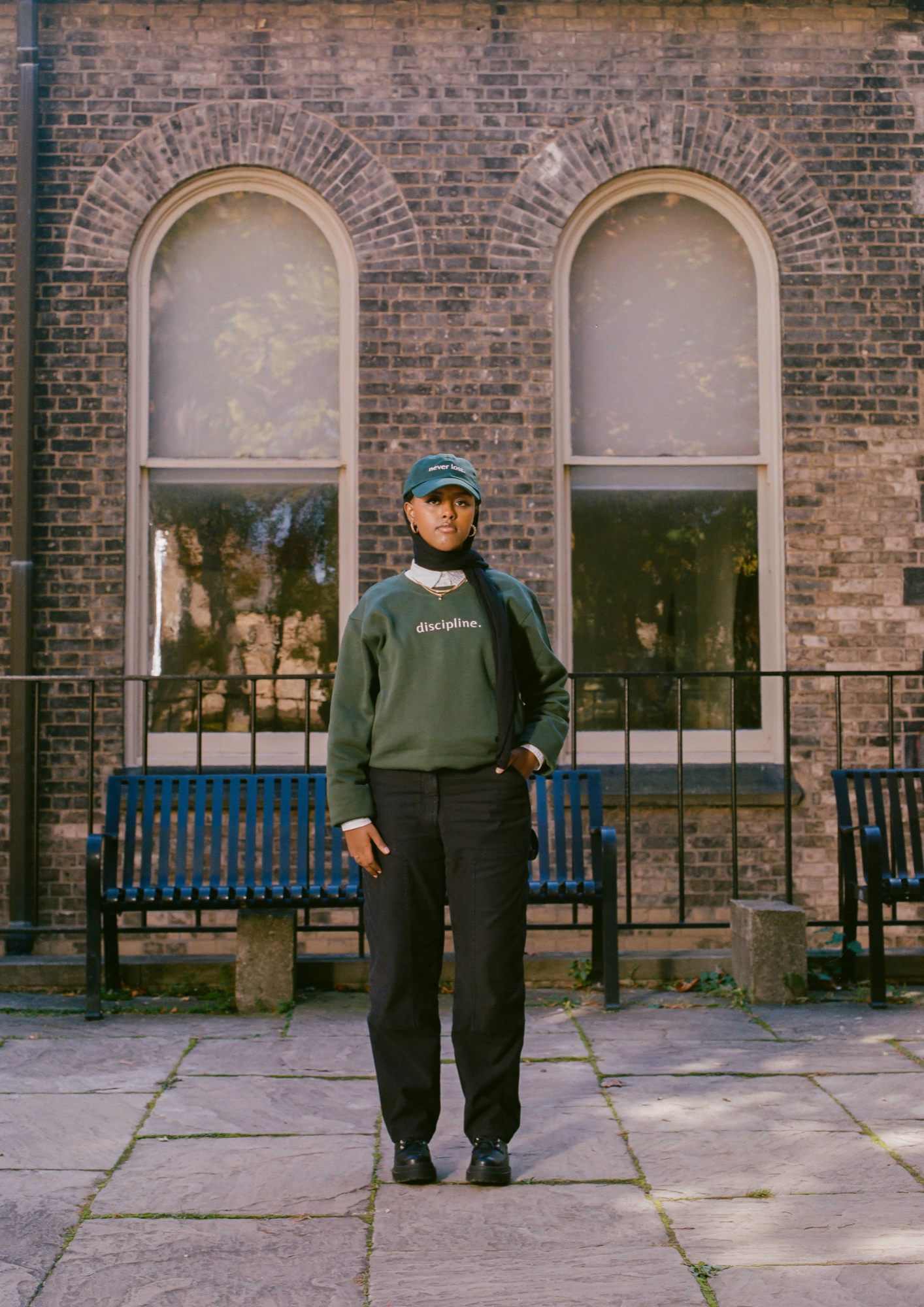 Discipline Oversized Crewneck - Green